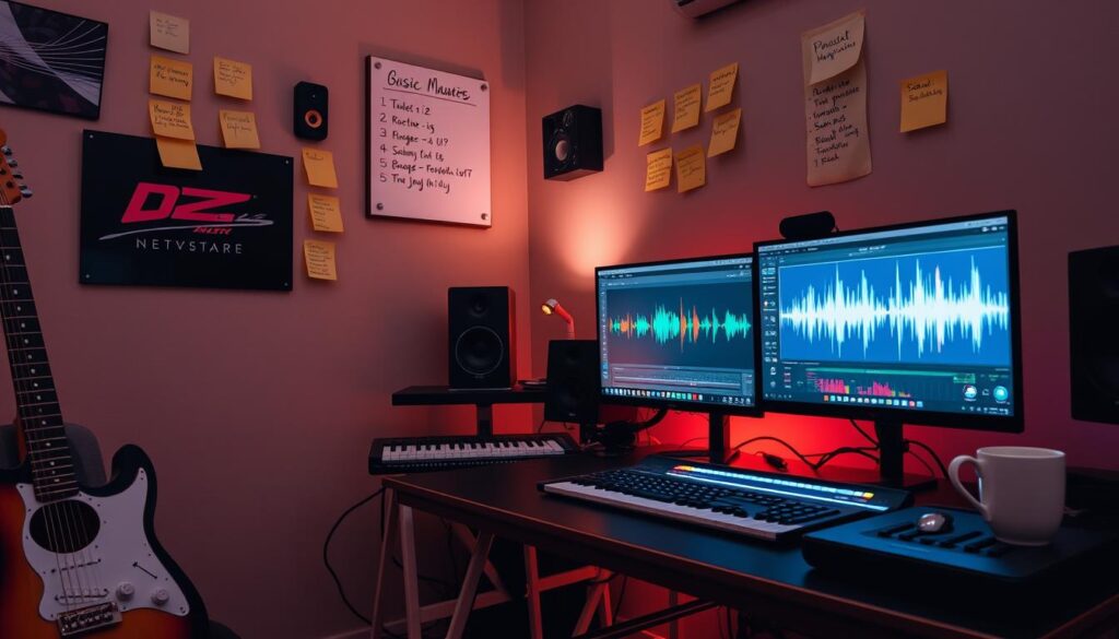 music production habits and routines