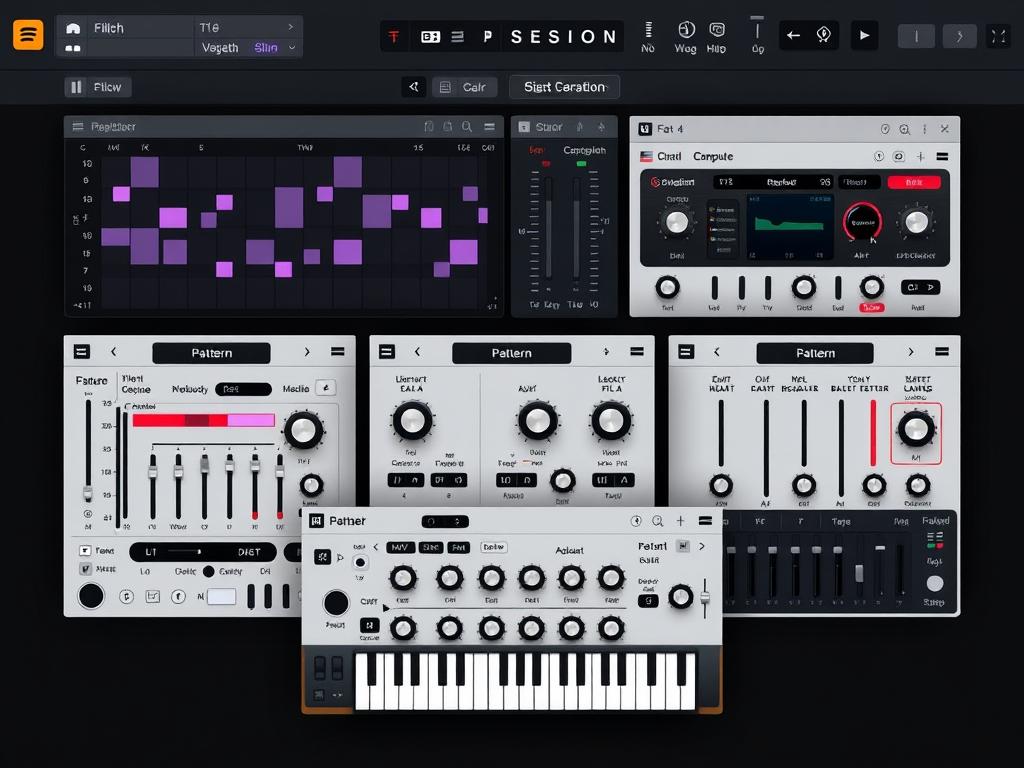 Orb Producer Suite interface showing beat generation