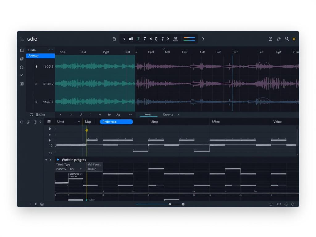 Udio AI music composition interface showing melody generation
