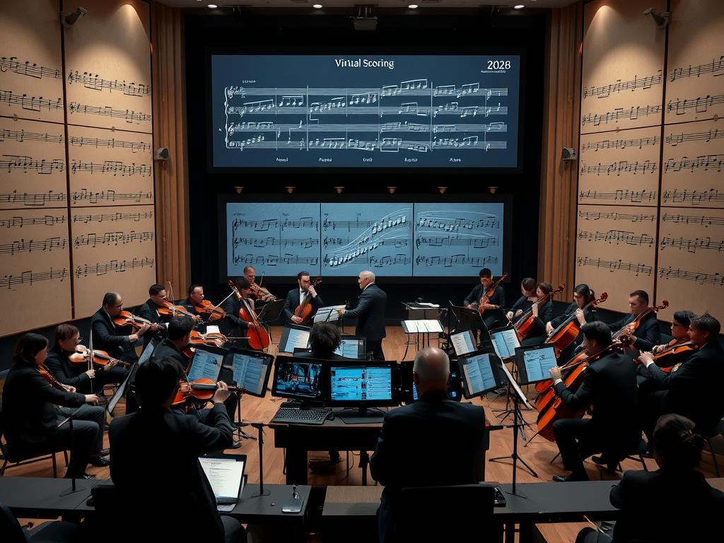 Orchestral scoring software with notation features in music production software 2026